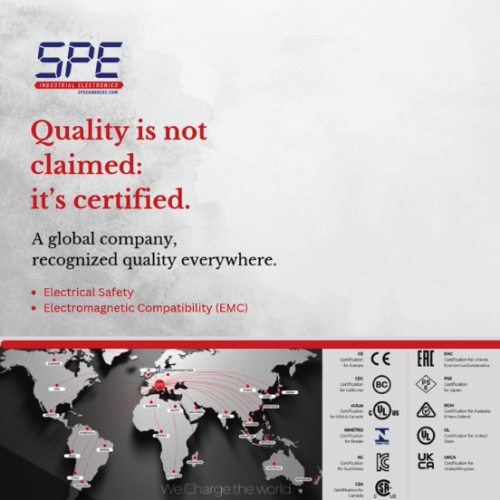 Quality is not claimed: it’s certified.