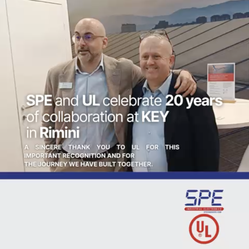 SPE and UL celebrate 20 years of collaboration at KEY in Rimini